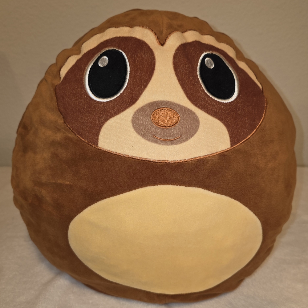 Mushmillows Stuffed Plush Squishy Brown Sloth